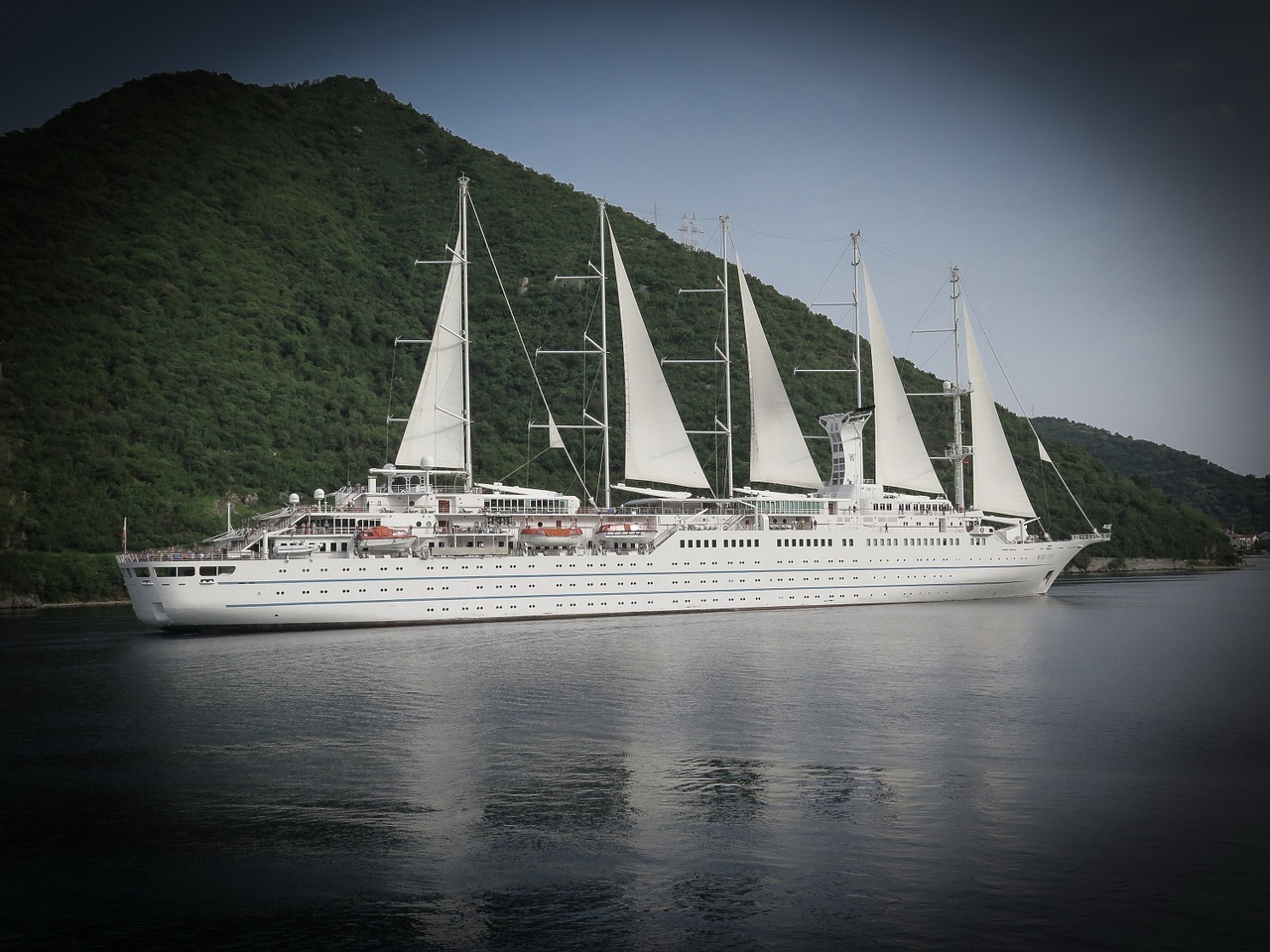 Sailing in Montenegro